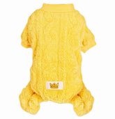 Loyanyy pijama perro 4 patas cálido ideal para caminar en frío