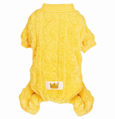Loyanyy pijama perro 4 patas cálido ideal para caminar en frío