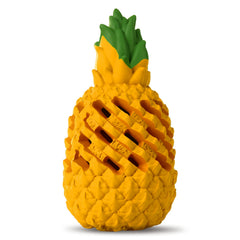 LPHSNR pineapple dog toy close-up texture, encouraging chewing and playful exploration.