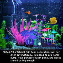 LPraer glow aquarium branch coral adds depth to reef-inspired displays