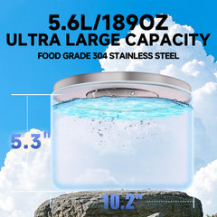 LQPBDFDC floating tray enables slower, controlled drinking for calmer sessions.