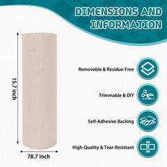 LSGCQ cat scratcher mat adhesive back view shows strong self-adhesive backing for easy installation