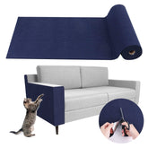 LSGCQ climbing cat scratcher mat dark blue full view protects furniture