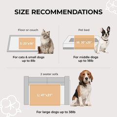 Luciphia sherpa throw beige — sofa cover that protects from fur and scratches.