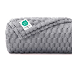 Luciphia Soft blanket closeup showing plush surface for skin-friendly comfort
