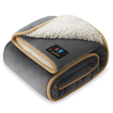 Luciphia waterproof pet blanket sofa-scene shows protection for couches against spills.
