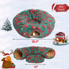 Luckitty cat tunnel reveals circular hiding space for safe exploration