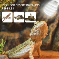 LUCKY HERP E26-socket compatibility for easy installation in standard lamps.