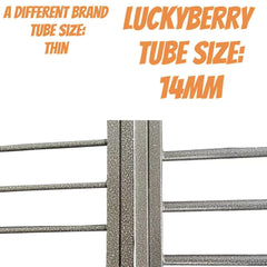 Luckyberry electrophoretic coating close-up highlights hardness and corrosion resistance.