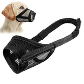 LUCKYPAW bozal de malla grande, ajuste cómodo para paseos con perros grandes.