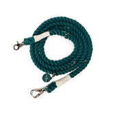 Lucy & Co Evergreen Hands-Free Leash full-length extended for flexible walking