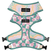 Lucy & Co Just Chill reversible harness side view for comfortable daily walks.