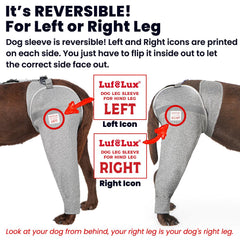 LufeLux premium fabric leg sleeve is breathable and gentle on skin.