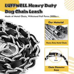 LUFFWELL gancho con rosca de anillo soldado para durabilidad