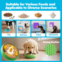 LUKITO bowl and spatula set for mealtime puzzles