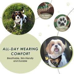 Lukovee adjustable chest vest harness with breathable mesh enhances comfort on rides.