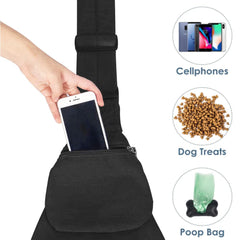 Lukovee Pet Sling soft cotton interior offers skin-friendly comfort