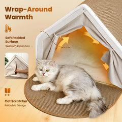 LUNNTE solid wood frame ensures sturdy daily use and durable furniture protection