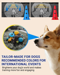 Lupar durable plastic cones are lightweight for easy transport.