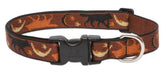 LupinePet Originals Shadow Hunter collar side view shows woven pattern and durable buckle