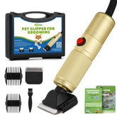 Luzrise pet grooming clippers demonstrate quiet operation for peaceful grooming sessions.