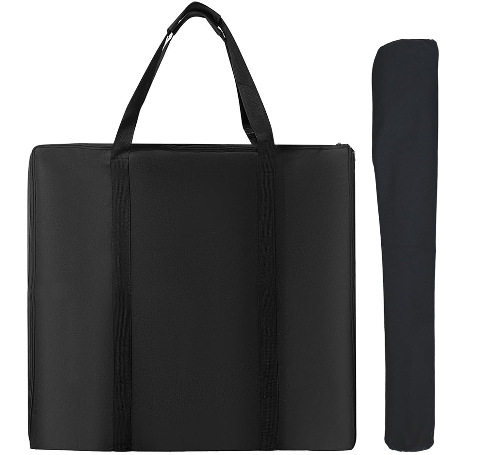 LWFCOEE dog playpen storage bag closed view highlights rugged 600D fabric for travel
