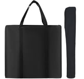 LWFCOEE dog playpen storage bag closed view highlights rugged 600D fabric for travel