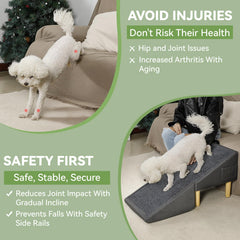 LY dog ramp-anti-slip-pad highlights secure traction for confident climbs.