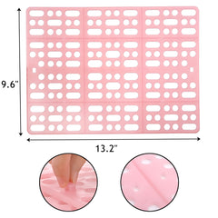 Lyellfe rabbit cage mat in assorted colors shows three color options for easy styling.