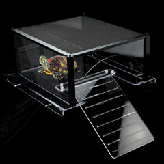 LYL LEYOULAND Turtle Topper overhead view showing spacious basking space for turtles.