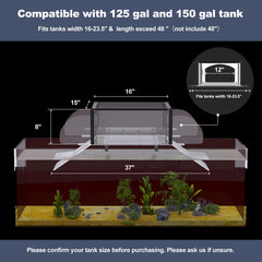 lyl-leyouland dual side ramps for turtle access support stress free climbing and basking