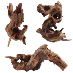 Lyphard Aquariums driftwood 6-10 inch set provides natural hiding spots for fish.