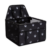 Lyricalife Puppy Car Seat with inner frame provides stable support for small dogs during car rides.