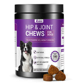 Lysimi dog joint supplement bottle with chicken flavor supports daily joint care.