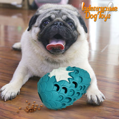 M.C.works Dragon Egg dog toy textured surface promotes satisfying gnawing sessions