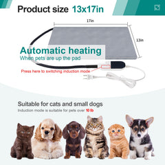 M MIMMU smart cat heating pad temperature display for easy control