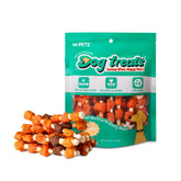 M-PETS Kabobs con pollo y pato, verduras; snack sabroso para perros