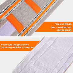 Macamolly harness orange visibility markings for safer, low-light use