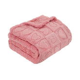 MACEVIA dog blanket soft fluffy texture for cozy naps on the bed