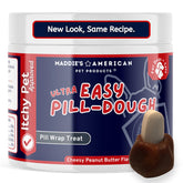 Maddie's Easy Pill Wrap jar closeup – pliable paste for concealing pills during med time