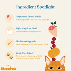 Made by Nacho kibble-mix-topper boosts palatability and hydration at mealtime