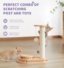 MADE 4 PETS 3-tier toy board in action for batting and pouncing.