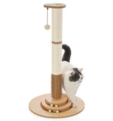 MADE 4 PETS premium sisal scratching post tall for extended stretches.