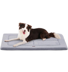 Made4Pets gray 35x23 inch crate pad for cozy indoor use.