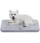 MADE 4 PETS dog crate pad ultra-soft faux fur for cozy sleep and comfort