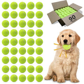 Magicorange 2.5-inch yellow squeaker tennis ball for interactive fetch play
