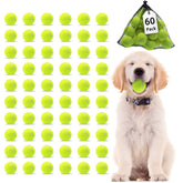 Magicorange small tennis balls 60-pack yellow for fetch and play