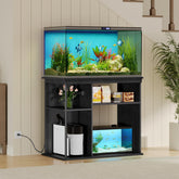 MAHANCRIS 40-50 gallon tank stand top view showing a stable surface for heavy aquariums