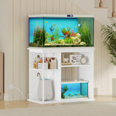 MAHANCRIS fish tank stand top view showing a stable base for 40-50 gallon aquariums