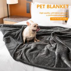 Maidewow reversible sherpa and flannel blanket adds two textures for cozy versatility.